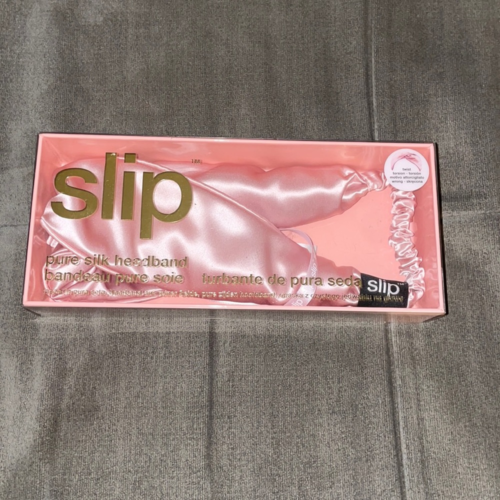 New in Box Pink Slip headband